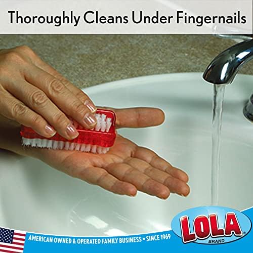 LOLA Classic Hand & Nail Brush, 2 Sided - Image 2