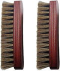2-Pack Horsehair Shoe Brush by Ponward