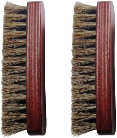 2-Pack Horsehair Shoe Brush by Ponward
