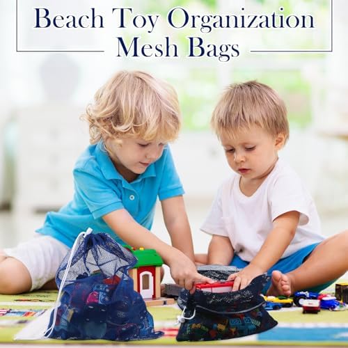 Frienda 6 Pack Mesh Drawstring Bags 11x15 Inch - Image 6