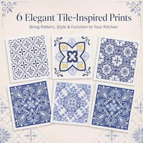 6 Pack Microfiber Cleaning Cloths, Reusable and Highly Absorbent Multi-Purpose - Image 2