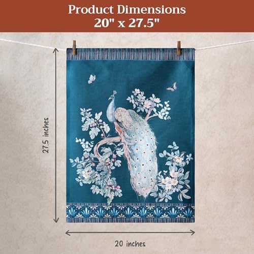 Maison d' Hermine Kitchen Towels Set of 3 100% Combed Cotton 27.50"x20" - Image 5