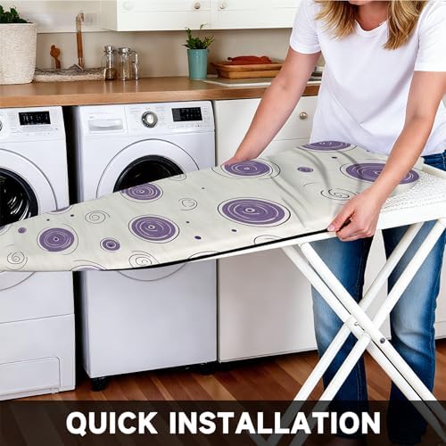 Ironing Board Cover 15"x54"，Standard Ironing Board Replacement Cover，Easy Fit - Image 4