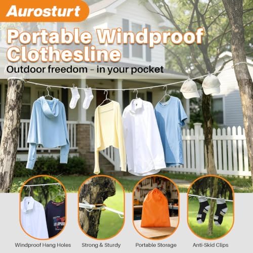 Portable Clothesline, Outdoor Clothes line - Image 2