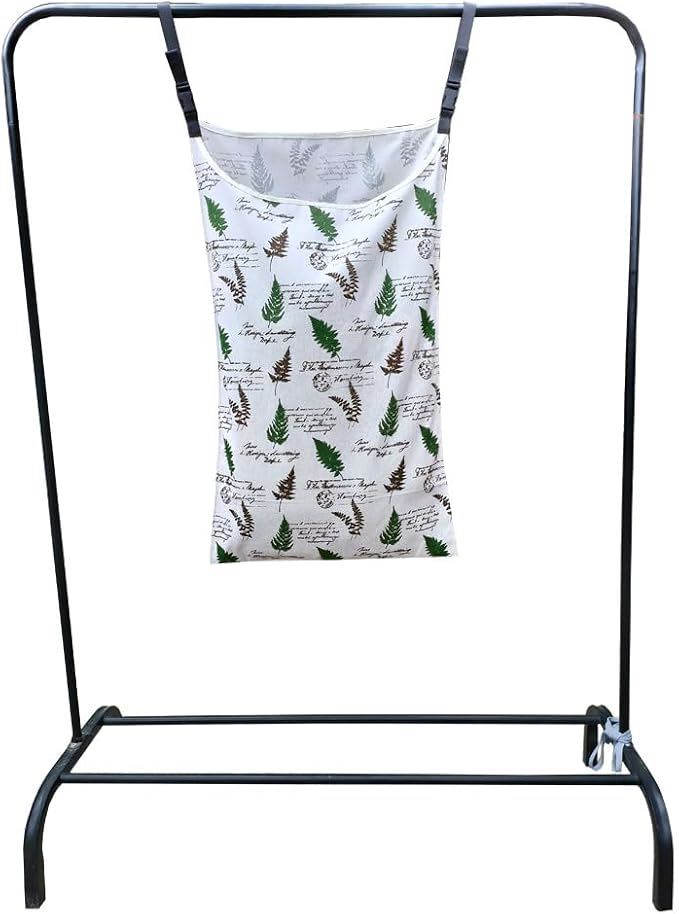 Hanging Laundry Hamper Bag, Stylish Durable Space Saving Laundry Bag - Image 5