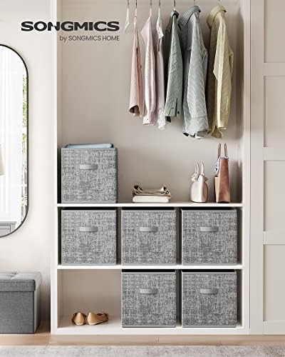 SONGMICS Storage Cubes, 13-Inch Foldable Closet Organizers - Image 2