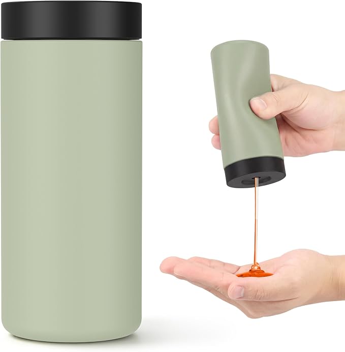 Silicone Dish Soap Dispenser, Reusable Dish Soap Bottle, Refillable Dish Soap by Unknown