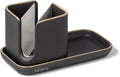 Full Circle Stash, Ceramic Kitchen Sink Caddy, Stylish Modular Sponge Holder & by Unknown