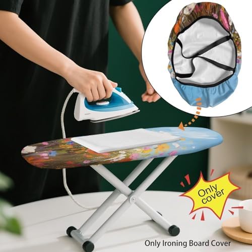 Floral Blossom Ironing Board Covers Stretchy Iron Heat Shield - Image 3