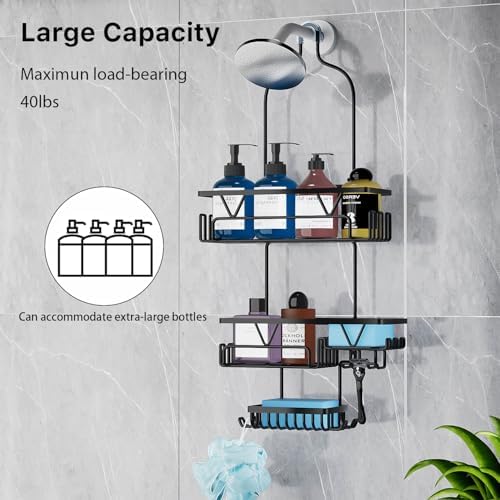 DAOYA Over the Shower Head Caddy - Image 4