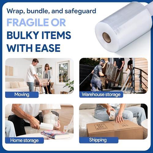 International Plastics Co. 5" Plastic Stretch Wrap - Image 5