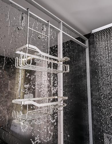 HapiRm Hanging Shower Caddy Over the Door - Image 6