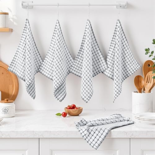 Homaxy 12 Pack Terry Kitchen Dish Cloths - Image 6