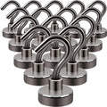 Neosmuk Magnetic Hooks, 30lb Heavy Duty, 15 Pack by Neosmuk