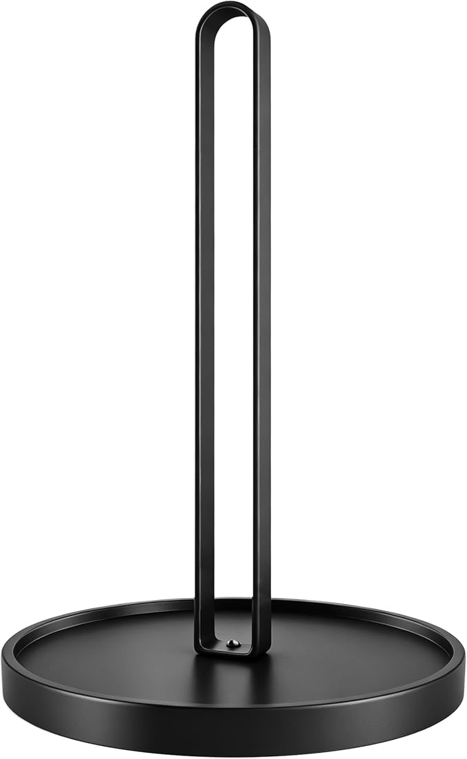 TONLEA Paper Towel Holder Countertop, Kitchen Roll Dispenser, Standing Paper by TONLEA
