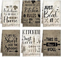Bencailor 6 Pcs Retro Kitchen Towels Decorative Sets Farmhouse Dish Towels by Bencailor