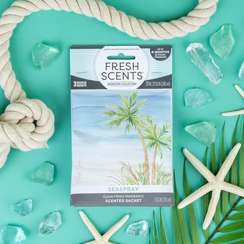 Fresh Scents Seaspray Scented Sachets 6 Pack - Image 5