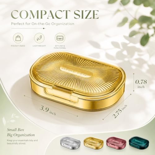 Kigley 4 Pcs Travel Swab Container - Image 2