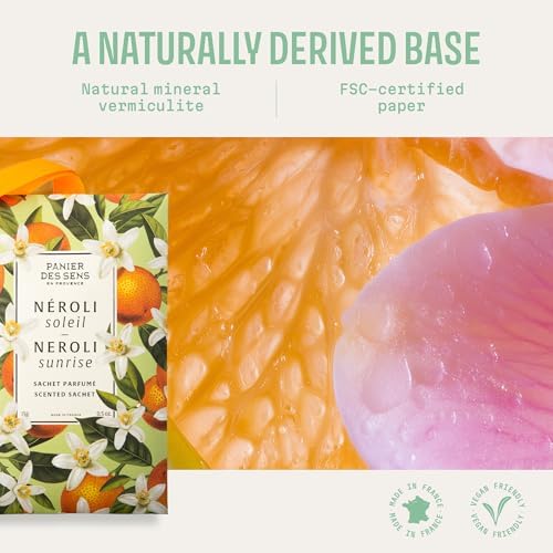 Panier des Sens Orange Blossom Neroli Scented Sachets, 1 oz - Image 6