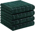 Homaxy 100% Cotton Terry Kitchen Towels, 4 Pack by Homaxy