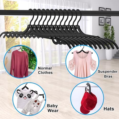 24 PCS Travel Hangers, Portable Travel Folding Clothes Hangers - Image 3