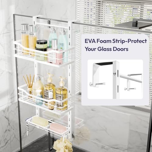 SWTYMIKI Over the Door Shower Caddy - Image 4