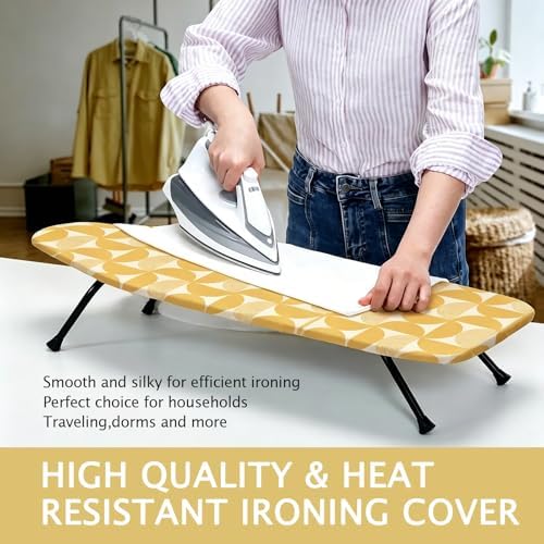 SheeChung Small Ironing Board 12"x32", Mini Ironing Board - Image 5