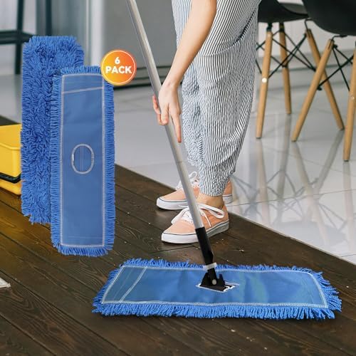 Commercial 24 Inch Dust Mop Head: Replacement Sweeper and Janitorial Industrial - Image 5