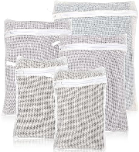 5-Piece Organic Cotton Laundry Bags by NAHADS
