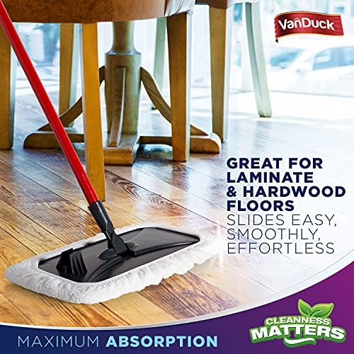 VanDuck 100% Cotton Terry Mop Pads 15x8 Inches - Image 4
