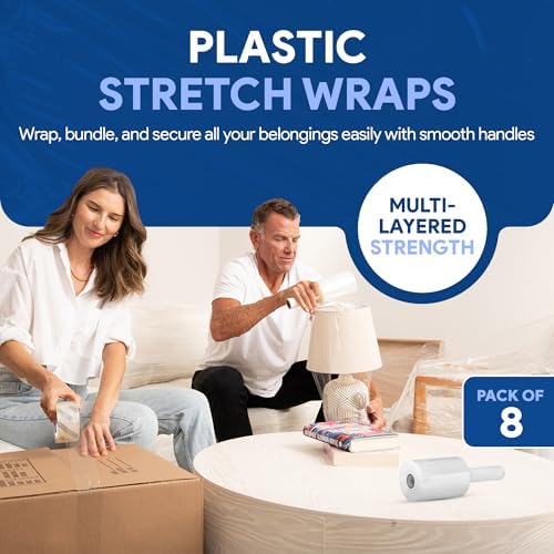 International Plastics Co. 5" 80 Gauge Plastic Stretch Film/Wrap 1000ft 500% - Image 2