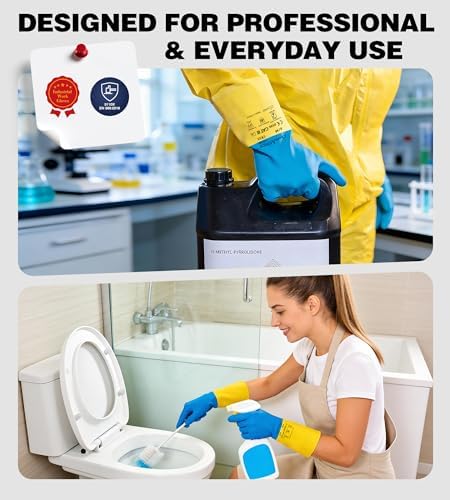 antools Neoprene and Rubber Blend Heavy-Duty Chemical Gloves, Protective - Image 6