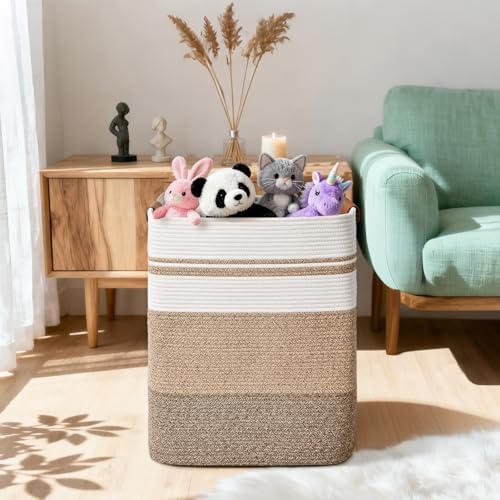 Laundry Hamper, 75L Tall Laundry Basket - Image 7