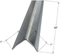 Brushed 304 Stainless Steel Corner Guards, 48" Wall Protectors, 20ga & 16ga, Available in 1/2" to 4", Multi-Pack Options (1, 2, 5, or 10) (2, 1 x 1, 16ga, with Hug Edges)