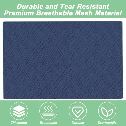2 Pack Mesh Travel Laundry Bag 28" x 40"Extra Large Dirty Clothes Organizer - Image 3