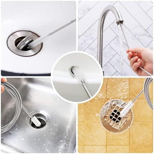 2-Pack 86 Inch Double-Ended Flexible Drain Brush - Image 6