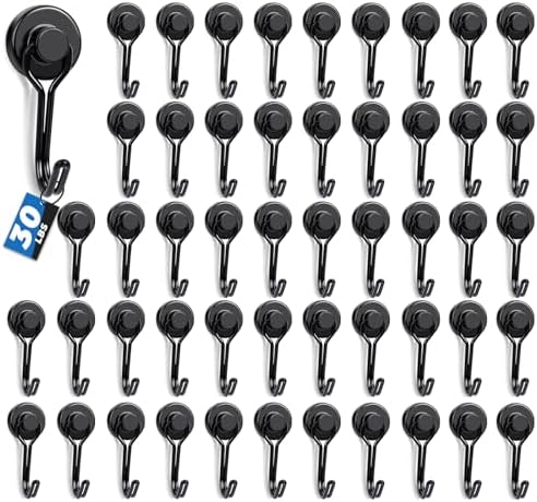 E BAVITE Swivel Swing Black Magnetic Hooks by EBAVITE