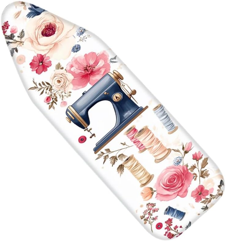 Nuxovilar Sewing Machine Ironing Board Cover 15x54 Inches Polyester by Nuxovilar