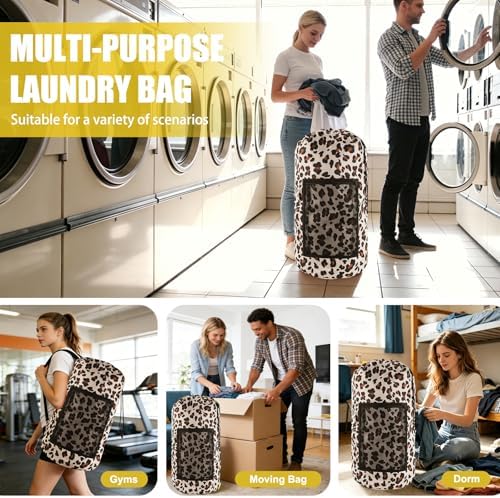 Olosar Laundry Bag Backpack, Dirty Clothes Travel Bag - Image 7