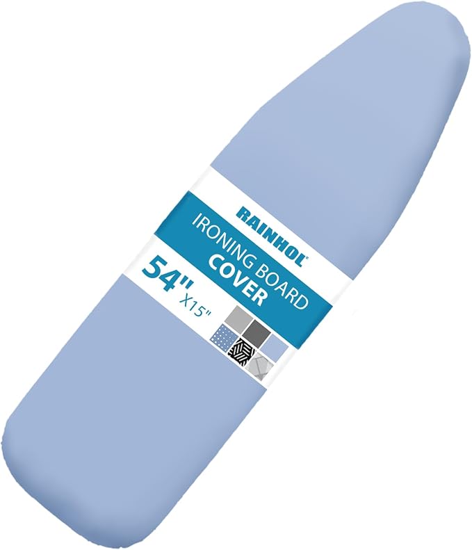 Ironing Board Covers with Padding Standard Size, RAINHOL Blue 15"x54" by RAINHOL