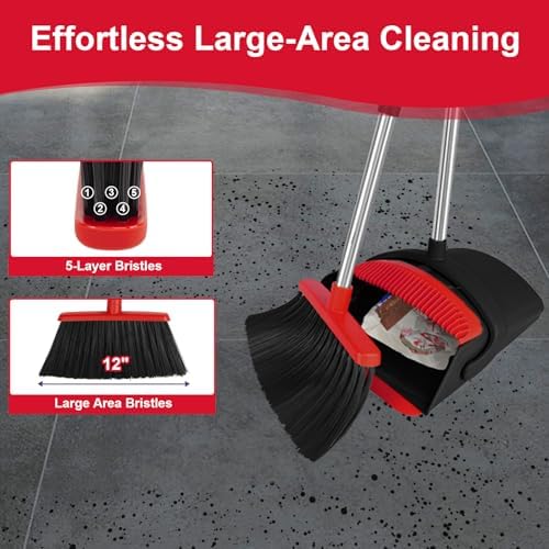 Broom and Dustpan Combo Set - Image 6