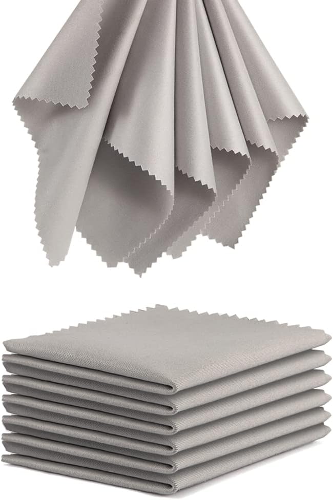 TRIUMPH VISION Eyeglass Cleaning Cloth Glasses Cleaner Microfiber 12 Pack | Eye by TRIUMPHVISION