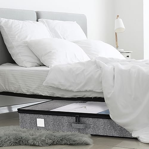 Fixwal Underbed Storage Containers 2 Pack Reinforced Under bed Organizer - Image 6
