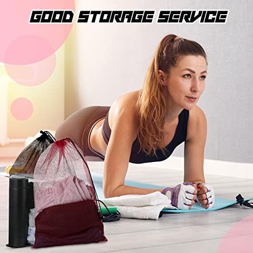 48 Pcs Mesh Bag Drawstring Mesh Laundry Bags, 18 x 12 Inch Nylon Drawstring - Image 7
