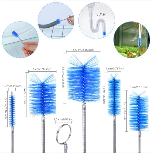 Flexible Long Drain Brush Set, Premium 3 Piece Kit - Image 3