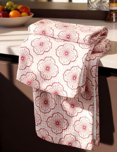 Miss Adola 370GSM Cotton Waffle Kitchen Towels by MissAdola