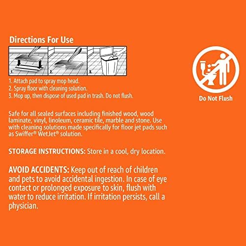 Amazon Basics Heavy Duty Disposable Floor Cleaning Mopping Pads - Image 4