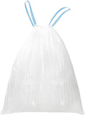 WAIKAS 6 Gallon Trash Bags Drawstring, Garbage Bags by BUYITNOW