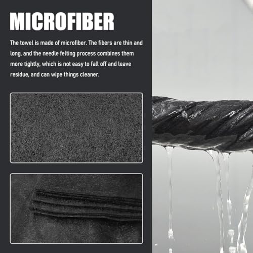5PCS Thickened Magic Cleaning Cloth, Reusable Lint Free Cleaning Rags - Image 4