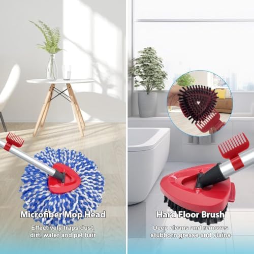 2 Pack Spin Mop Heads Replacement Compatible - Image 7